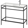 Cersanit Stahlrahmen für Waschtisch ZEN BxHxT 99,5 x 83 x 44,7 cm schwarz