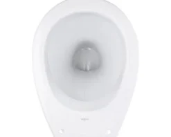 Cersanit Stand-WC President Tiefspüler mit Spülrand weiß glänzend ohne WC-Sitz CCLZ1000060924, CCLZ1000065585
