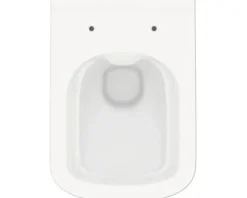 Cersanit Wand-WC Set City Square Tiefspüler ohne Spülrand weiß glänzend mit WC-Sitz, Vorwandelement mechanisch SZWZ1008556282