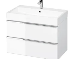 Cersanit Waschtischunterschrank BxHxT 79,4 x 50,1 x 42,5 cm zu Virgo 80 weiß S522024 ohne Waschbecken