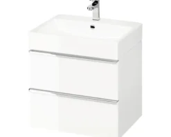 Cersanit Waschtischunterschrank BxHxT 59,4 x 50,1 x 42,5 cm zu Virgo 60 weiß S522017 ohne Waschbecken