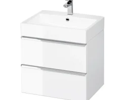 Cersanit Waschtischunterschrank BxHxT 59,4 x 50,1 x 42,5 cm zu Virgo 60 weiß S522017 ohne Waschbecken