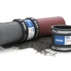 CRASSUS Schlauchadapter Typ 1 CDC 100, CRA11018, außenliegender Adapter zur Verbindung zweier Abwasserrohre für gleiche Rohrdimensionen