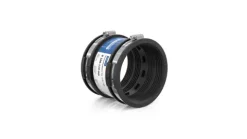 CRASSUS Schlauchadapter Typ 1 CDC 100, CRA11018, außenliegender Adapter zur Verbindung zweier Abwasserrohre für gleiche Rohrdimensionen