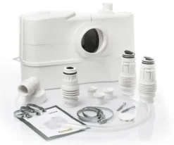 DAB Genix Comfort 130 Kleinhebeanlage - 5.600 L/Std. - 400W - Förderhöhe 6,5 m - Eingangsverbindung(en) 4 - Geräuscharm