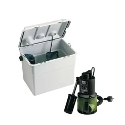 DAB Novabox 30/300 Abwasserhebeanlage - 7.200 L/Std. - 350W - Förderhöhe 6,9 m - Eingangsverbindung(en) 4 - Geruchsfreier Deckel - Ohne WC