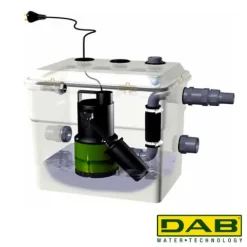 DAB Novabox 30/300 Abwasserhebeanlage - 7.200 L/Std. - 350W - Förderhöhe 6,9 m - Eingangsverbindung(en) 4 - Geruchsfreier Deckel - Ohne WC