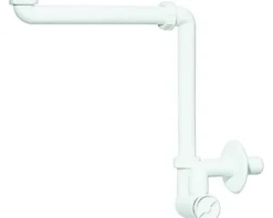 Dallmer Röhrensiphon für Waschtisch 1 1/4 Zoll x 32 mm weiß 051103