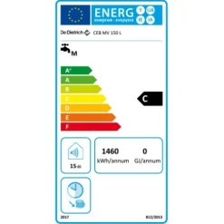 De Dietrich Gepanzerter vertikaler Wand-Elektro-Warmwasserbereiter 150 L