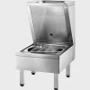 Delabie Ausgussbecken/Waschtisch-Kombi. bodenst. Edst. 1.4301 sat