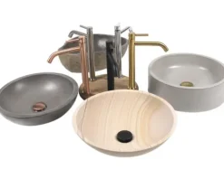 Design Schaftventil 1 1/4" matt schwarz