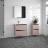 Devo Hängeregal zu Spiegelschrank Etna 2.0 BxHxT 25 x 70 x 16 cm schwarz