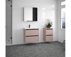 Devo Hängeregal zu Spiegelschrank Etna 2.0 BxHxT 25 x 70 x 16 cm schwarz