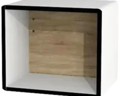 Devo Hängeschrank offen Sonus 2.0 BxHxT 38 x 32.5 x 28 cm arctic white hochglanz