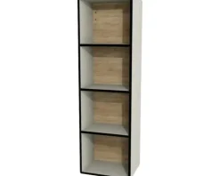 Devo Hängeschrank offen Sonus 2.0 BxHxT 38 x 124.5 x 28 cm classico muschel