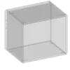 Devo Hängeschrank offen Sonus 2.0 BxHxT 38 x 32.5 x 28 cm dakar suedette matt/Eiche