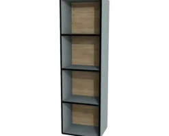 Devo Hängeschrank offen Sonus 2.0 BxHxT 38 x 124.5 x 28 cm fjord