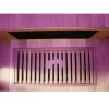 Dewello® Infrarotkabine Infrarotsauna PIERSON PRO 135cm x 105cm Hemlock-Zeder inkl. DUO Strahler, Vollspektrumstrahler, Karbonstrahler