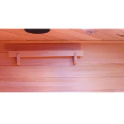 Dewello® Infrarotkabine Infrarotsauna HALEY 160cm x 160cm inkl. 8 Vollspektrumstrahler, Karbonstrahler, Radio, Farblicht