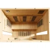 Dewello® Infrarotkabine Infrarotsauna PIERSON 160cm x 105cm inkl. 6 Vollspektrumstrahler, 3 Karbonstrahler, 3 Personen