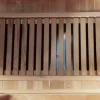 Dewello® Infrarotkabine PIERSON PRO 100x100 für 1 Person, Hemlockholz & Zeder, 3 DUO-Vollspektrumstrahler, 3 Karbonstrahler