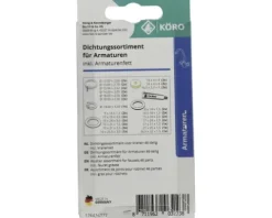 Dichtungssortiment Armaturen 45 Stück mit Armaturenfett