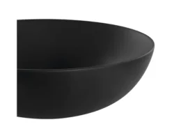 Differnz Aufsatzwaschbecken SLIM 39,5 x 39,5 cm schwarz matt 38.010.80