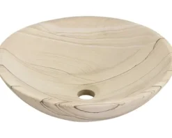 Differnz Aufsatzwaschbecken Sandstone 40 x 40 cm sand matt 38.251.05