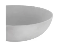Differnz Aufsatzwaschbecken SLIM 28,5 x 28,5 cm Keramik Betonoptik hellgrau matt 38.010.85
