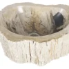 Differnz Aufsatzwaschbecken versteinertes Holz ca. 45 cm sand 36.102.16