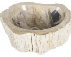 Differnz Aufsatzwaschbecken versteinertes Holz ca. 45 cm sand 36.102.16