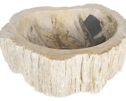 Differnz Aufsatzwaschbecken versteinertes Holz ca. 45 cm sand 36.102.16
