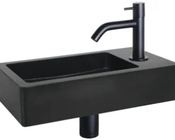 Differnz Handwaschbecken Hura L 40 x 22 cm Basaltstein