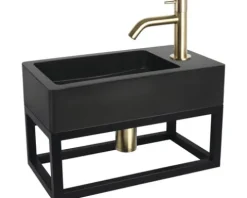 Differnz Tassensiphon für Handwaschbecken 1 1/4 Zoll x 32 mm gold matt 30.412.67