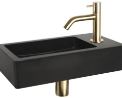 Differnz Tassensiphon für Handwaschbecken 1 1/4 Zoll x 32 mm gold matt 30.412.67