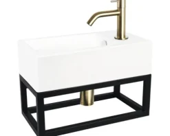 Differnz Tassensiphon für Handwaschbecken 1 1/4 Zoll x 32 mm gold matt 30.412.67