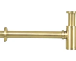 Differnz Tassensiphon für Handwaschbecken 1 1/4 Zoll x 32 mm gold matt 30.412.67