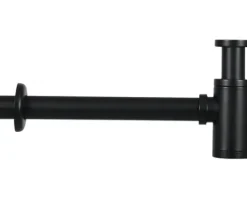 Differnz Tassensiphon für Handwaschbecken 1 1/4 Zoll x 32 mm schwarz matt 30.412.48