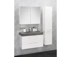 Differnz Waschbecken Somero 80 cm beton
