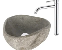 Differnz Waschtischarmatur für Aufsatzwaschbecken chrom 30.414.12