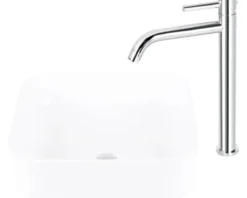 Differnz Waschtischarmatur für Aufsatzwaschbecken chrom 30.414.12
