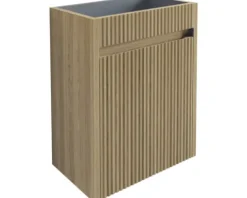 Differnz Waschtischunterschrank HURA L BxHxT 39,5 x 52 x 21,5 cm Frontfarbe Eicche holzdekor 38.006.32