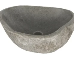 Differnz Aufsatzwaschbecken Lombok 40 bis 45 cm grau matt Beschichtet 36.102.53