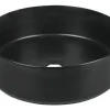 Differnz Aufsatzwaschbecken Mira 36,5 x 36,5 cm schwarz matt 38.010.52