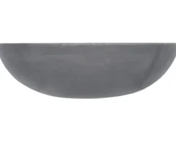 Differnz Aufsatzwaschbecken Ravano 40 x 40 cm dunkelgrau matt mit Beschichtung 38.251.02