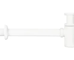 Differnz Tassensiphon für Handwaschbecken 1 1/4 Zoll x 32 mm weiß matt 30.414.48