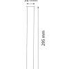 Differnz Tauchrohr Ø32 mm x 295 mm gun metal 30.414.87