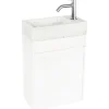 Differnz Waschtischunterschrank HURA L BxHxT 39,5 x 52 x 21,5 cm Frontfarbe weiß