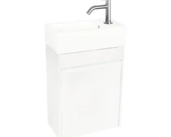 Differnz Waschtischunterschrank HURA L BxHxT 39,5 x 52 x 21,5 cm Frontfarbe weiß