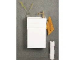 Differnz Waschtischunterschrank HURA L BxHxT 39,5 x 52 x 21,5 cm Frontfarbe weiß